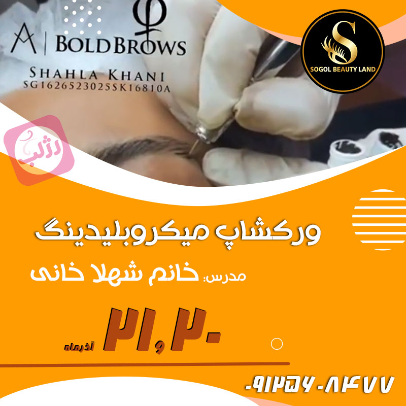 ورکشاپ میکروبلیدینگ
