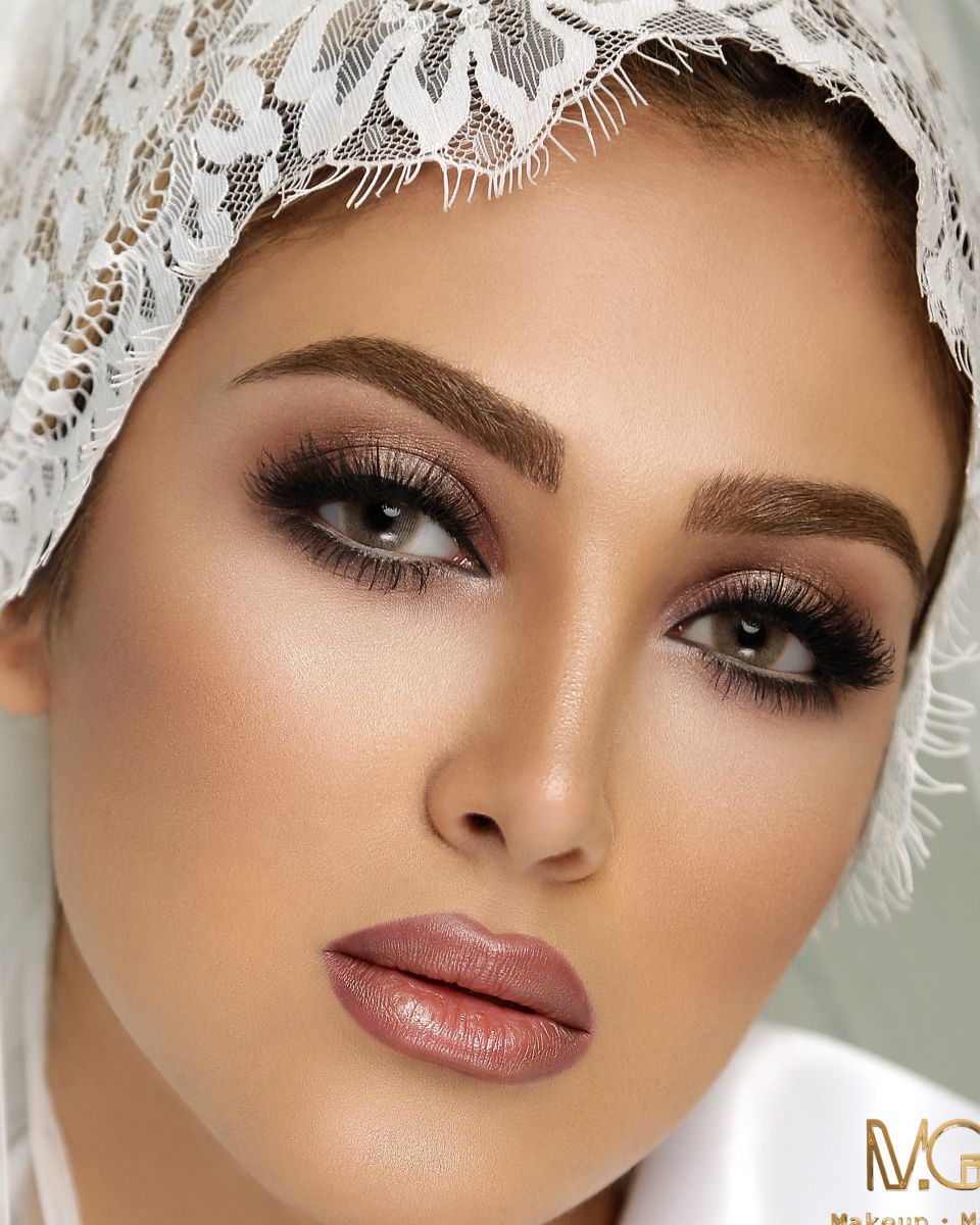 مدل میکاپ سایه دو سر تیره