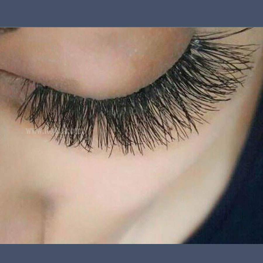 انواع اکستنشن مژه رژلب