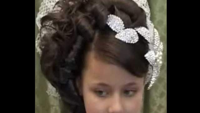 How To: New Chignon Bun Decorated With Hair Nets And Crowns