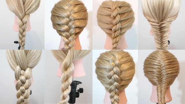How To: 10 Basic Braids in Vogue