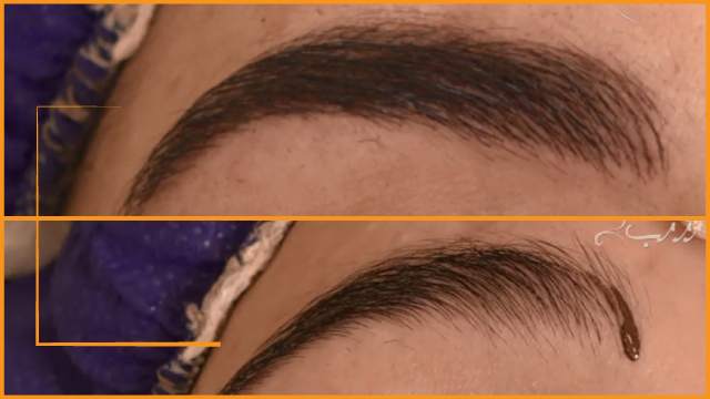 Eyebrow Hachure Training With Microblading