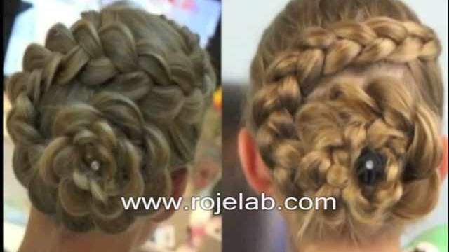 How To: Floral Chignon Bun