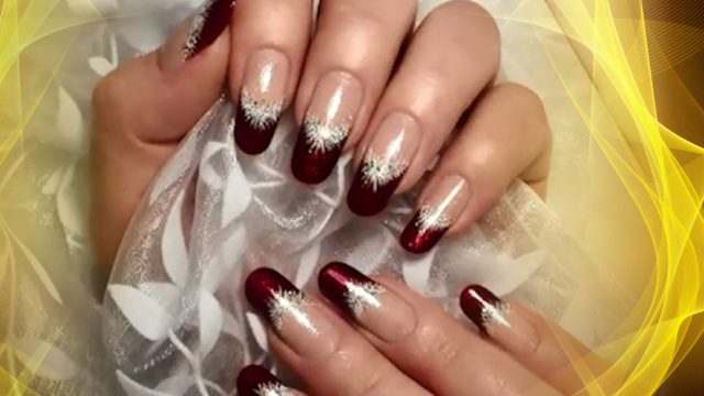 How To: Winter Nail Design