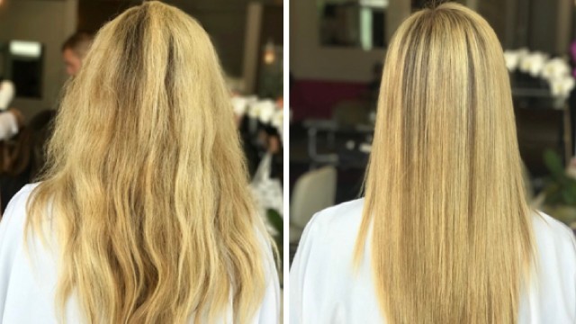 How To: Hair Straightening With Keratin