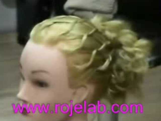 How To: Overlapping Chignon Style