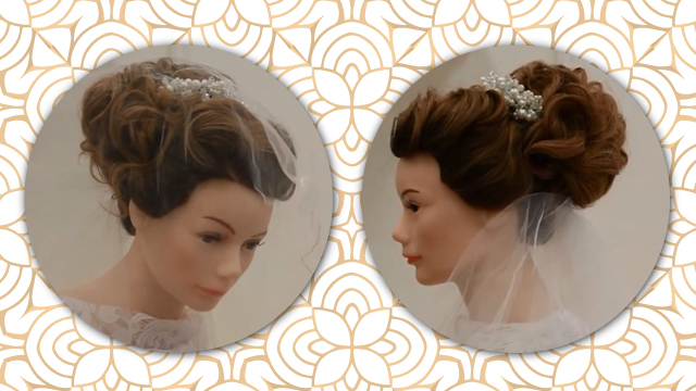 How To: Curly Chignon For Brides