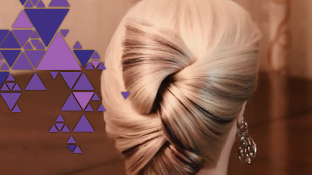 How To: X Chignon Style