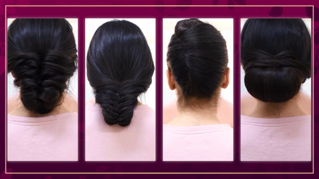 How To: 10 Gorgeous Chignon Buns For Beginners